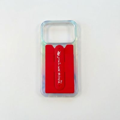 Pendleton Round-Up Red Silicone Phone Wallet