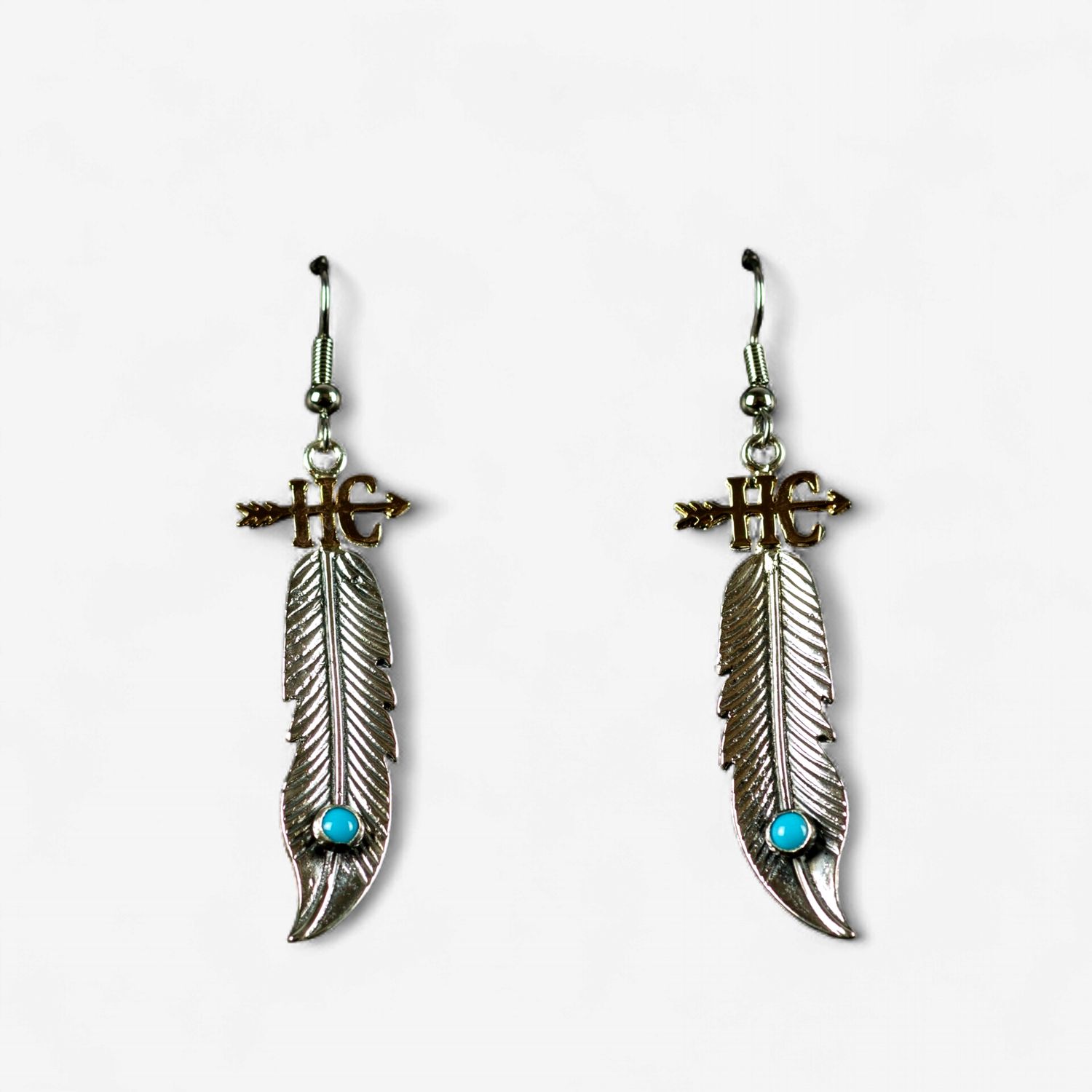Happy Canyon Vogt Feather Earrings