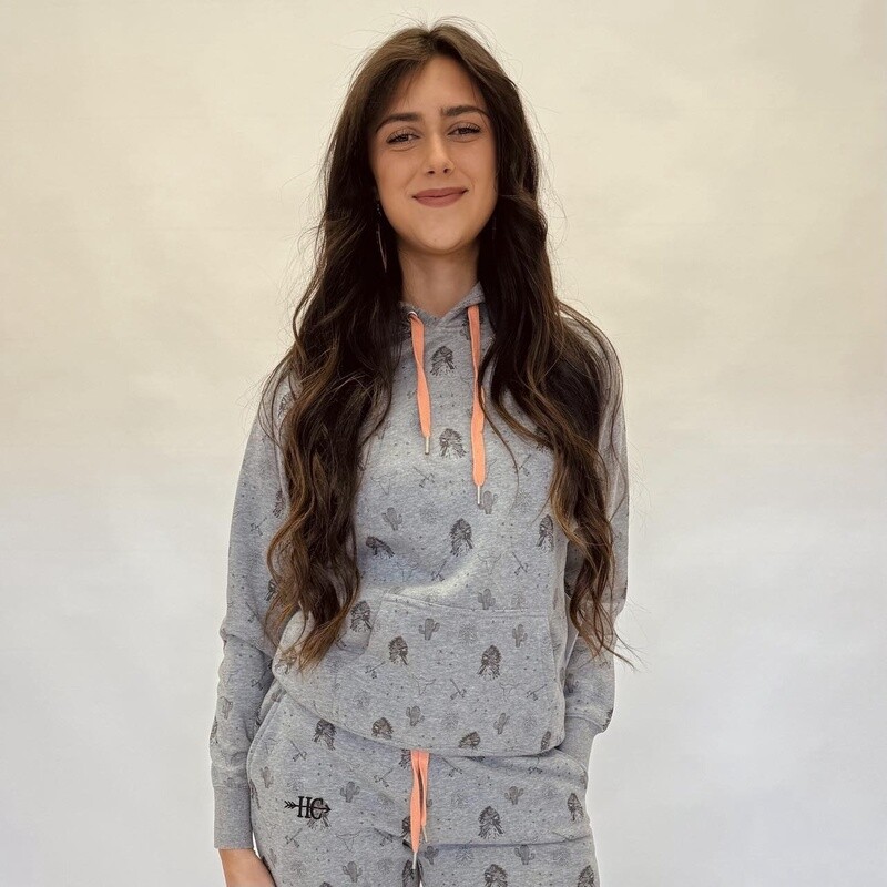 Ladies Hooey Happy Canyon Plains Hoodie