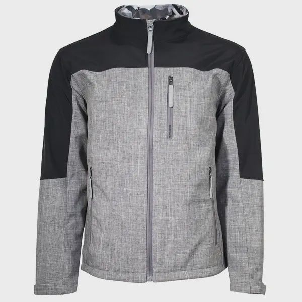 Men's Hooey Pendleton Round-Up Gray/Black Softshell Jacket