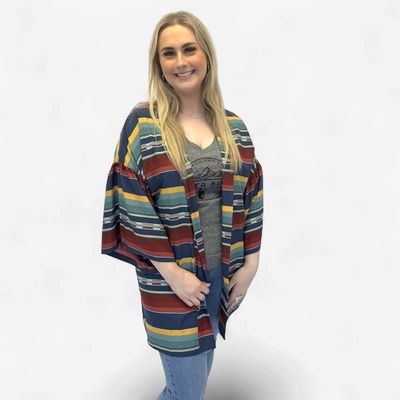 Ladies Cruel Pendleton Round-Up Serape Duster