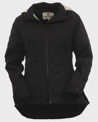 Ladies Outback Pendleton Round-Up Black Hattie Jacket