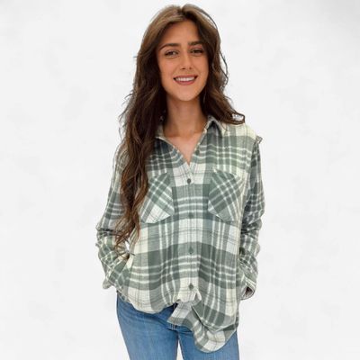 Ladies Wrangler Pendleton Round-Up AGT Camp Shirt Tunic