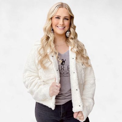 Ladies Stetson Pendleton Round-Up Faux Fleece Jacket
