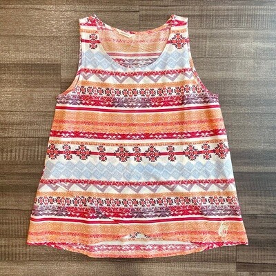 Ladies Roper Pendleton Round-Up Aztec Stripe Tank