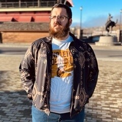 Men's Hooey Pendleton Round-Up Black/Brown Aztec Softshell Jacket