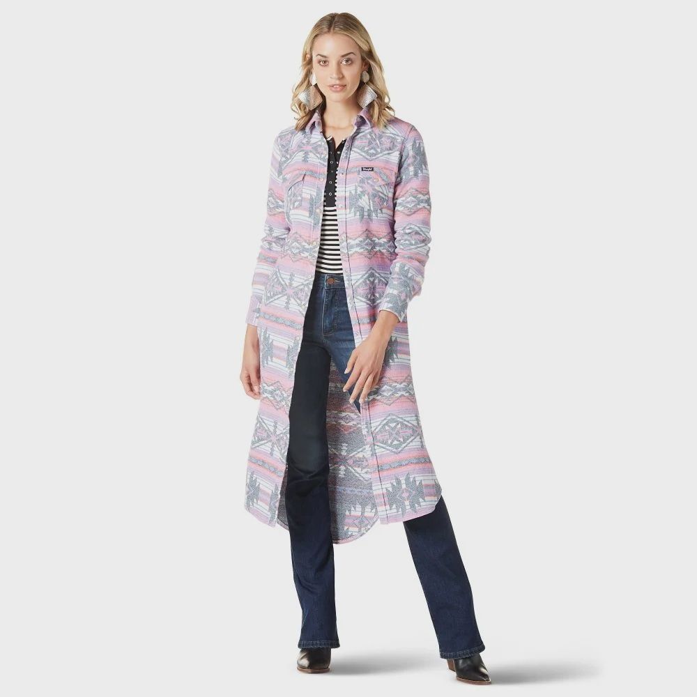 Ladies Wrangler Pendleton Round-Up Aztec Duster/Dress