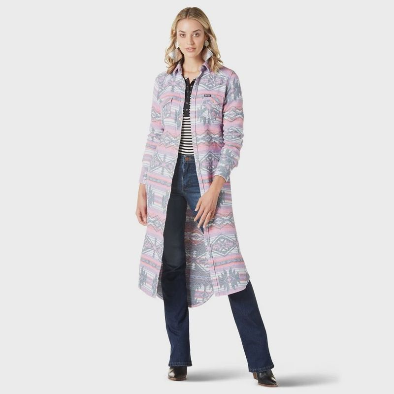 Ladies Wrangler Pendleton Round-Up Aztec Duster/Dress