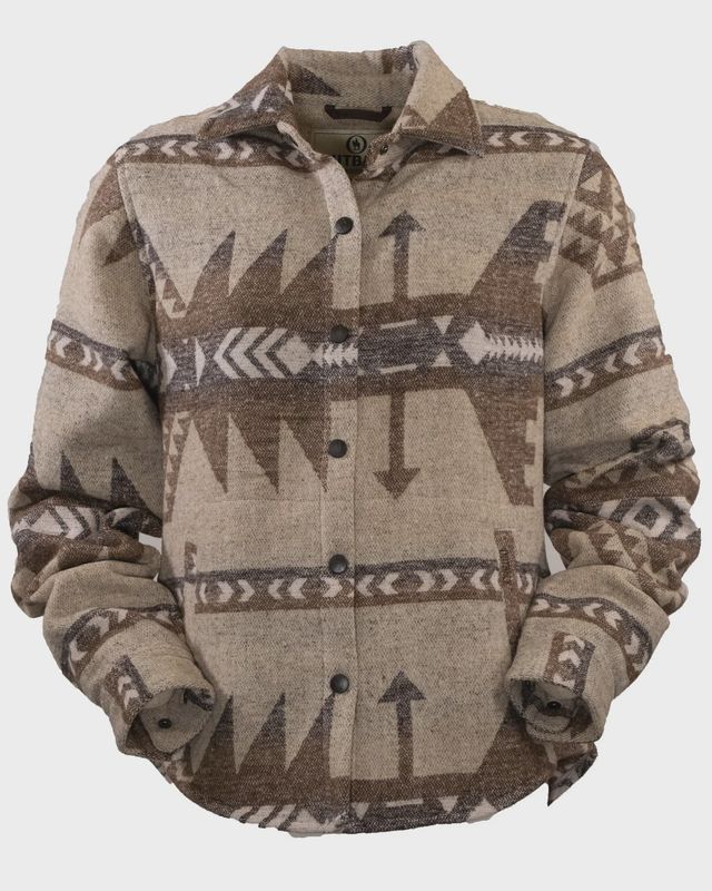 Ladies Outback Pendleton Round-Up Daphne Shirt Jacket