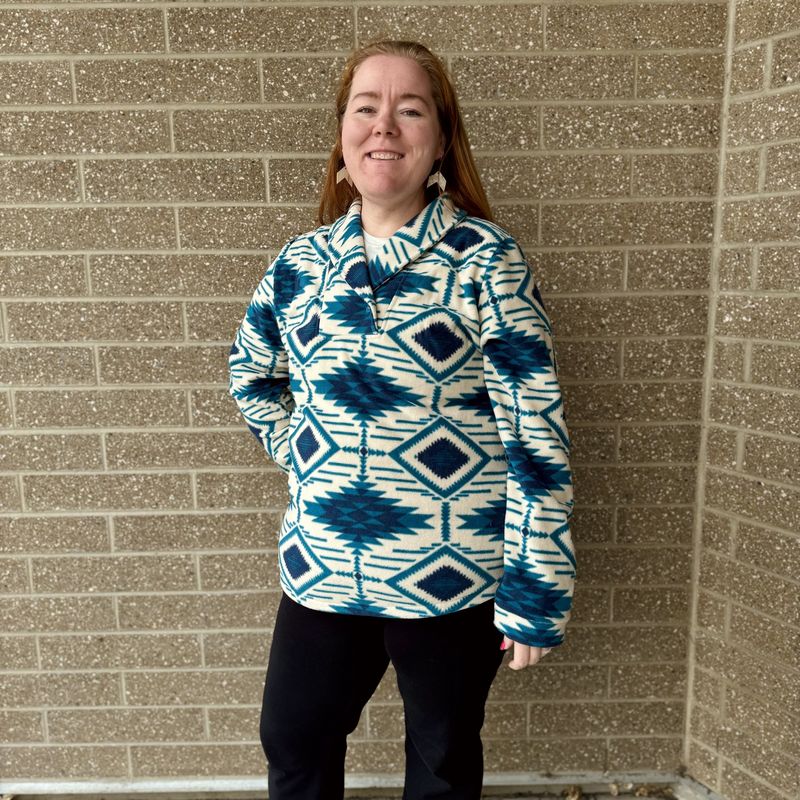 Ladies Outback Pendleton Round-Up Janet Pullover