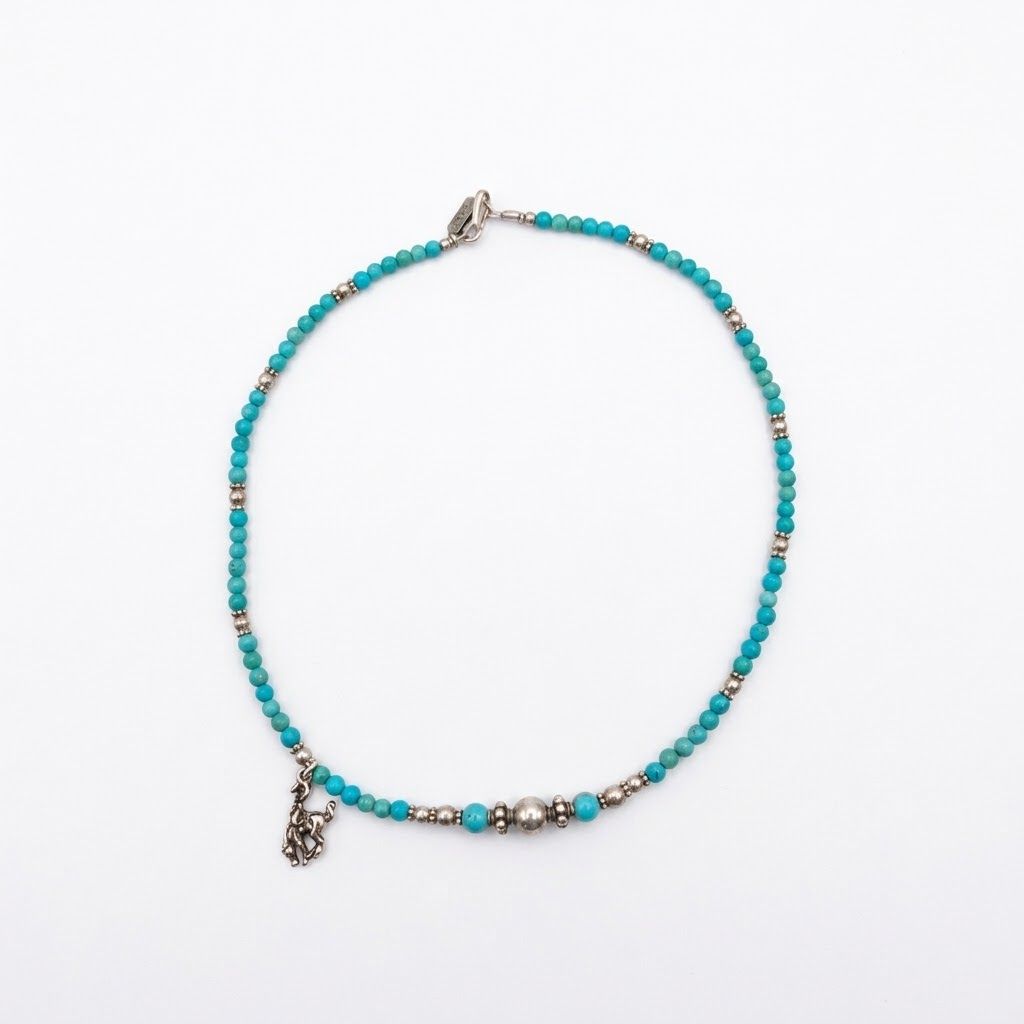 Pendleton Round-Up Single Strand Turquoise Necklace