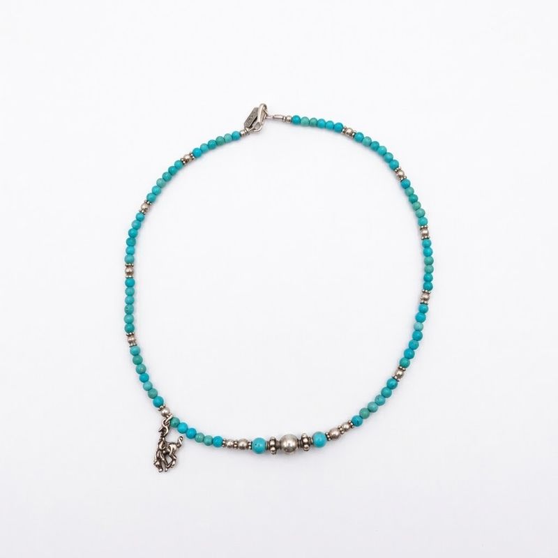 Pendleton Round-Up Single Strand Turquoise Necklace