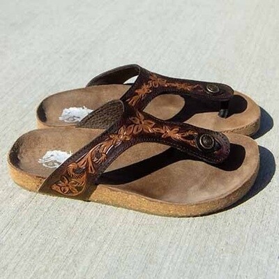 Ladies Roper Pendleton Round-Up Miranda Sandals