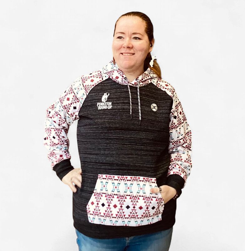 Ladies Hooey Pendleton Round-Up Aztec Summit Hoodie