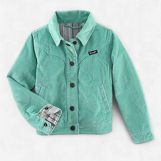 Youth Girls Wrangler Pendleton Round-Up Corduroy Jacket