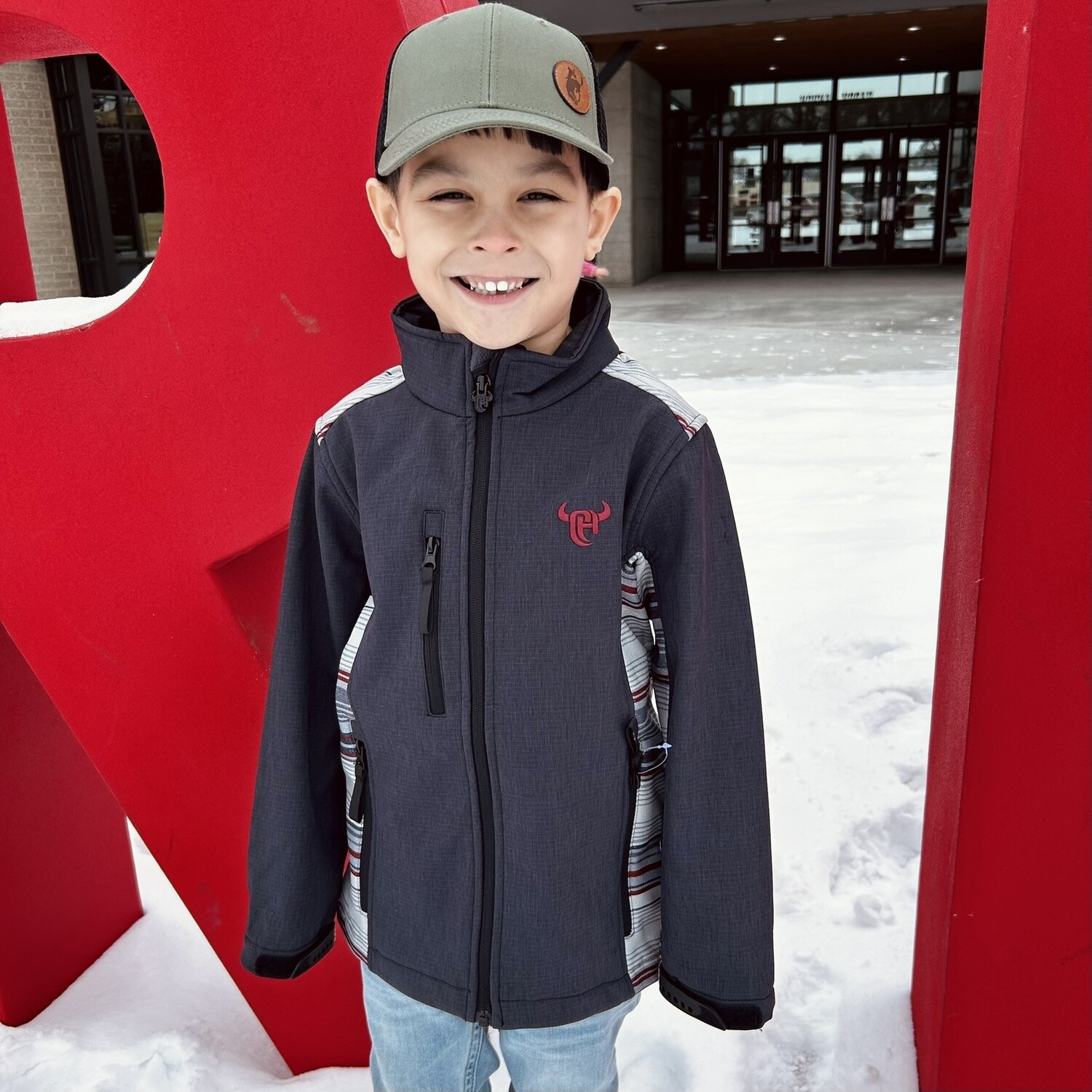 Youth Cowboy Hardware Pendleton Round-Up  Poly Shell Jacket