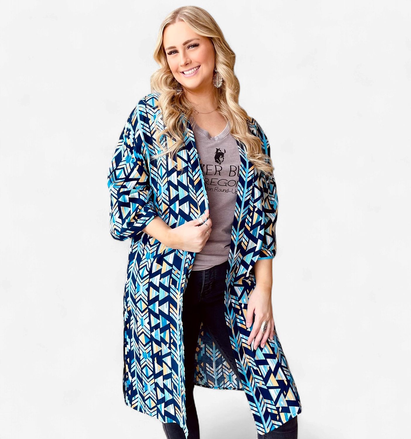 Ladies Roper Pendleton Round-Up Duster