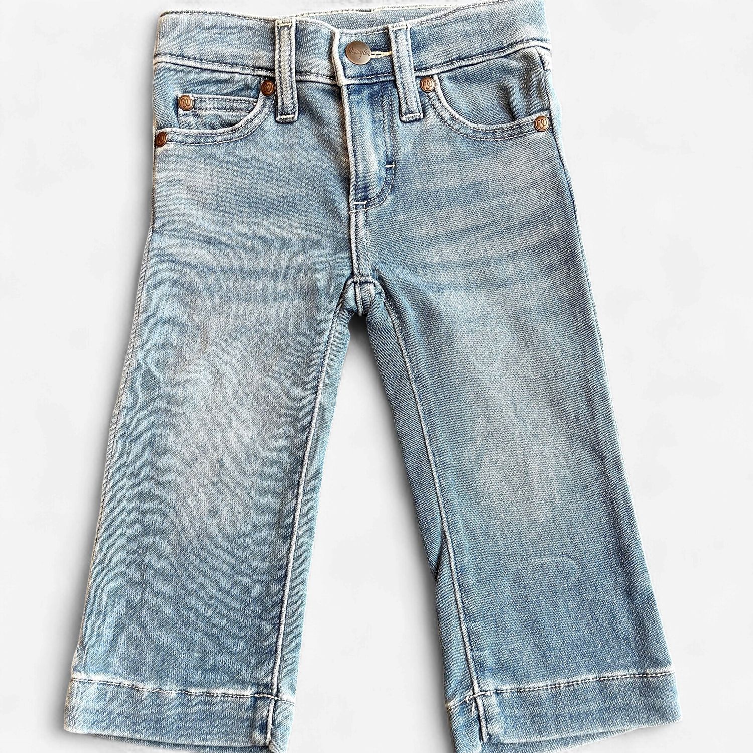 Toddler Wrangler Pendleton Round-Up Light Denim Jeans
