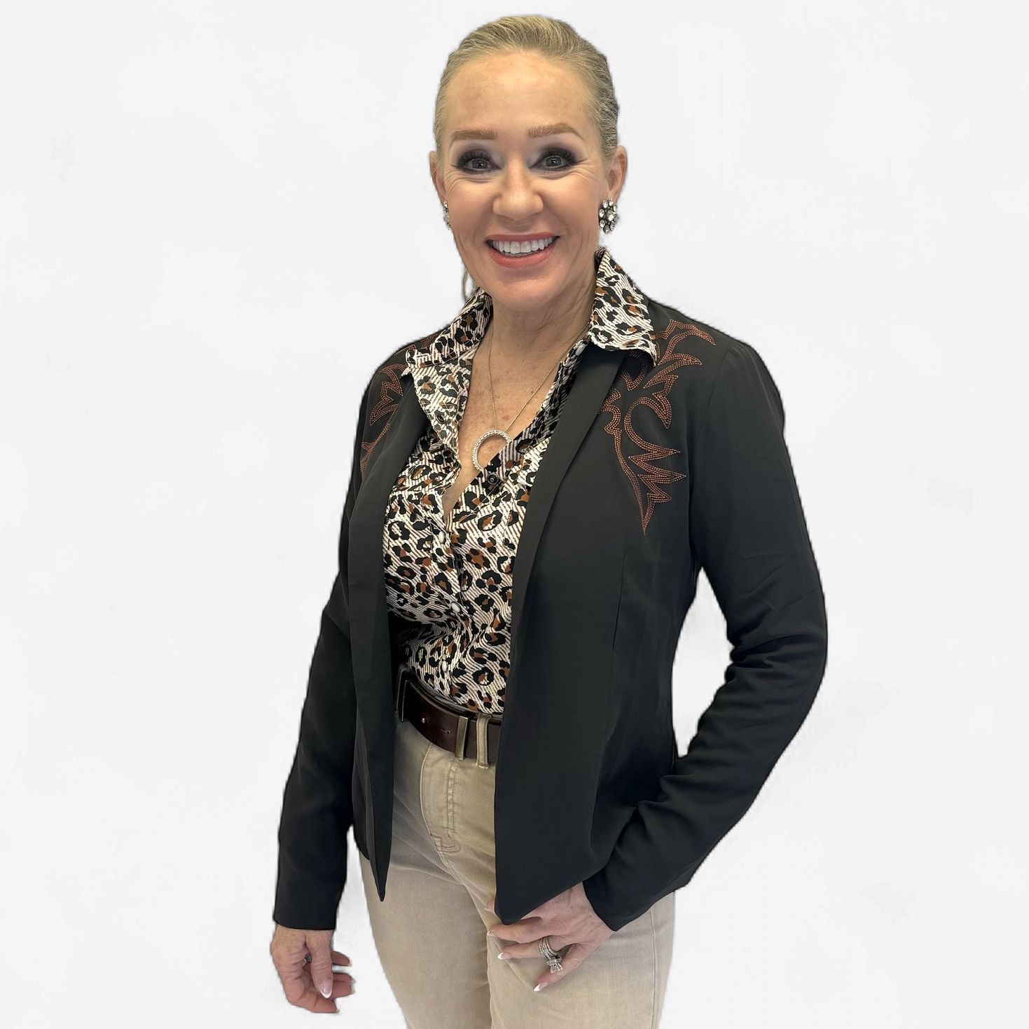 Ladies Cruel Pendleton Round-Up Western Blazer