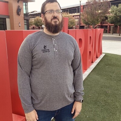 Men's Hooey Pendleton Round-Up Gray Henley