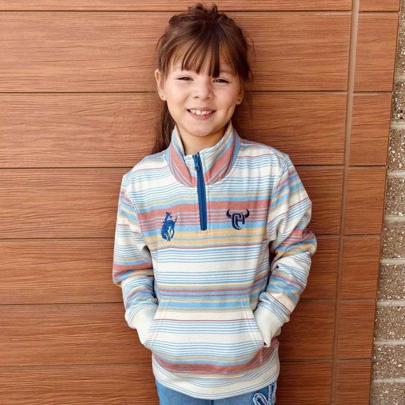 Youth Pendleton Round-Up 1/4 Zip Pullover