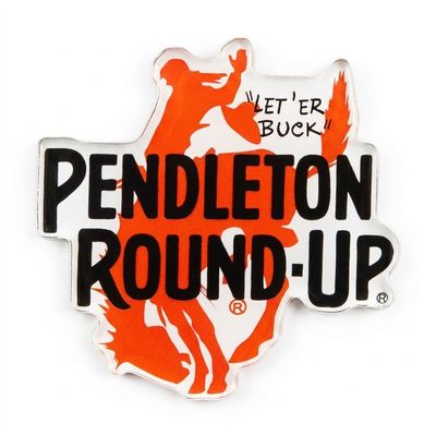 Pendleton Round-Up Cut Out Magnet