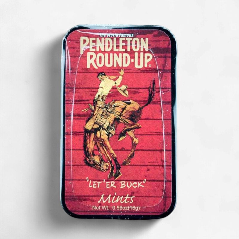 Pendleton Round-Up Barnwood Mint Tin