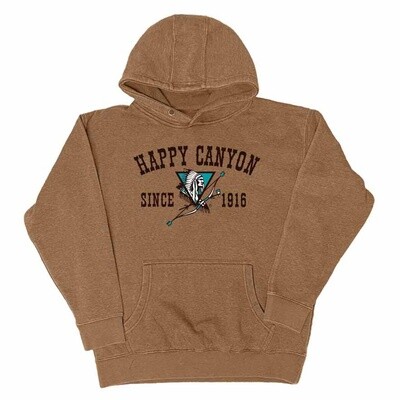 Men's Happy Canyon Throwback Hazelnut Hoodie