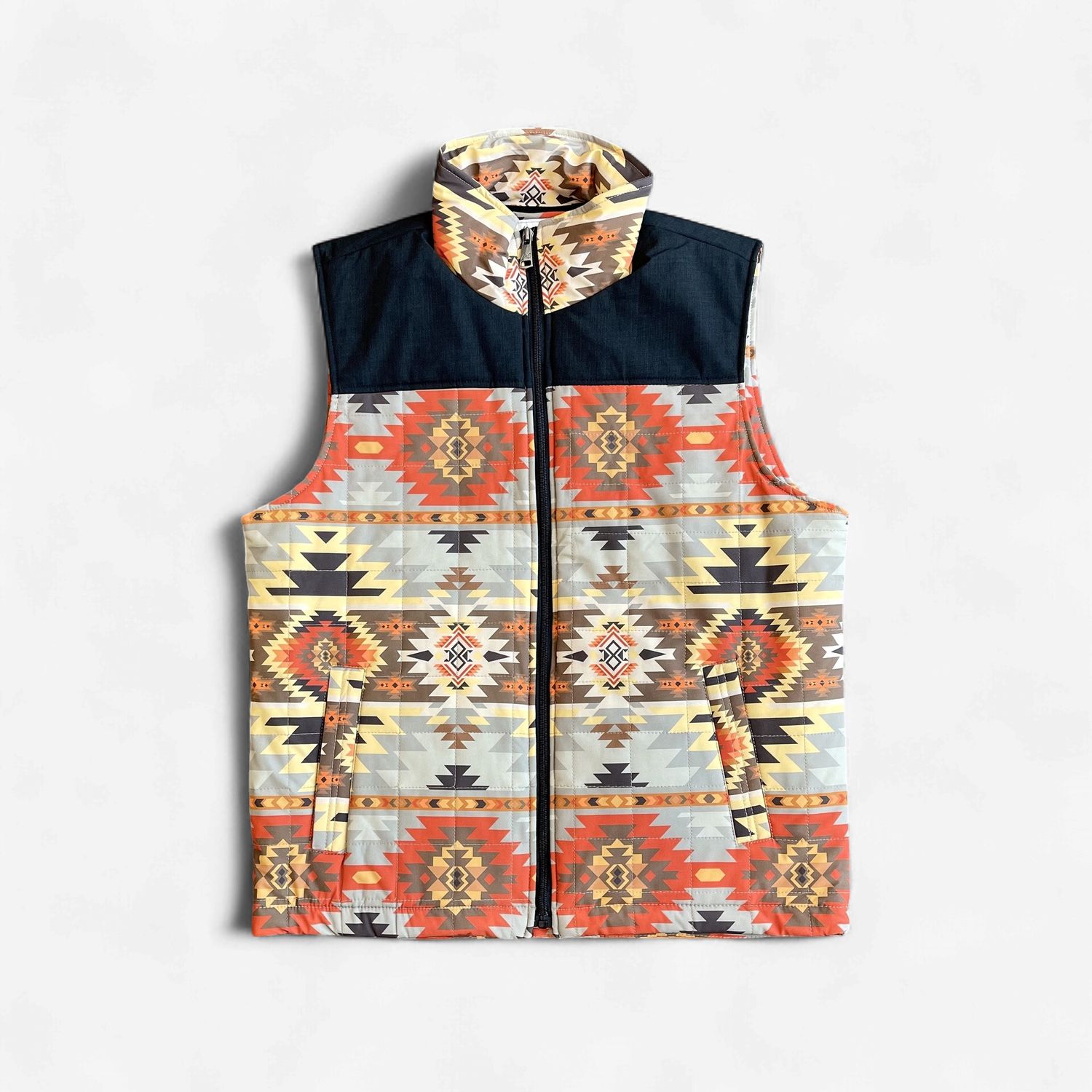 Men's MontanaCo Pendleton Round-Up Black/Aztec Vest