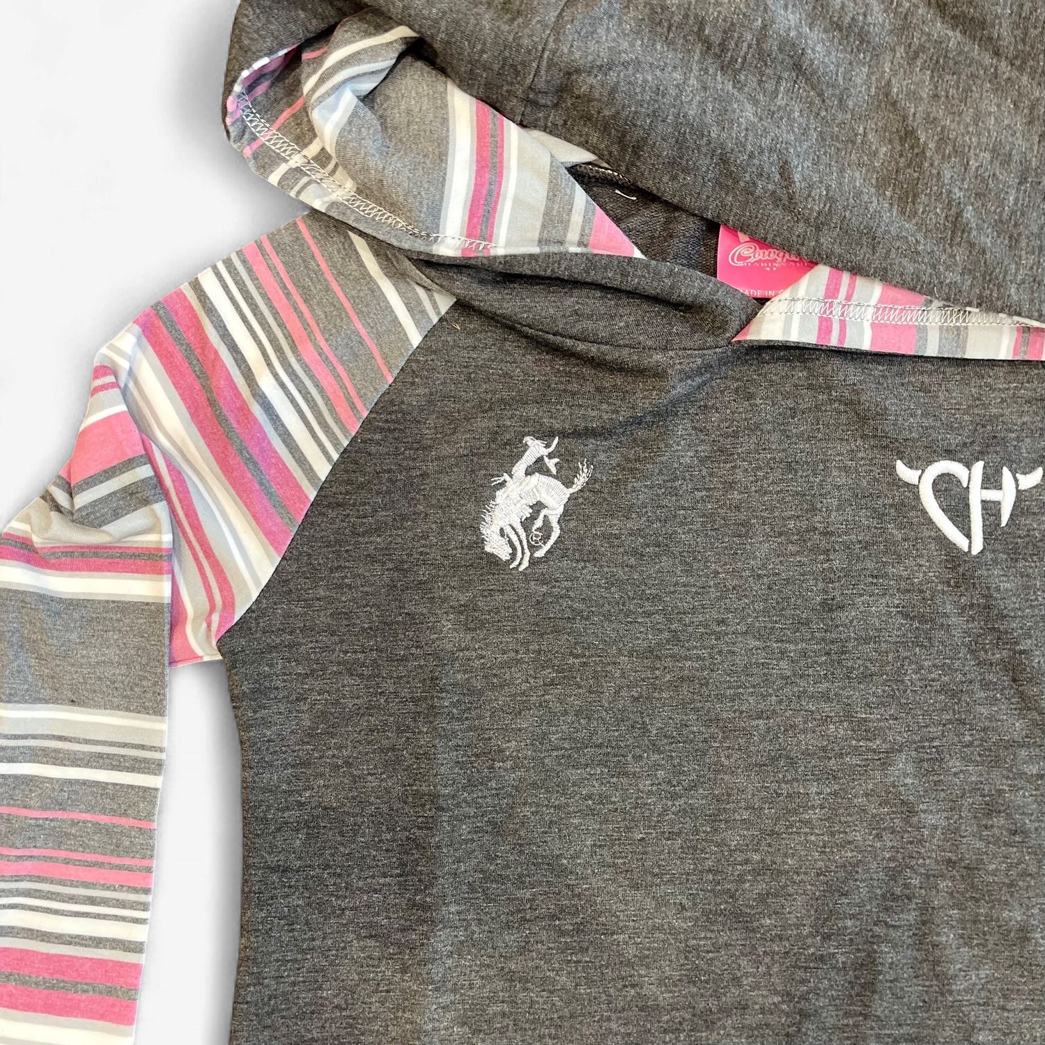 Youth Girls Pendleton Round-Up Serape Hooded Tee