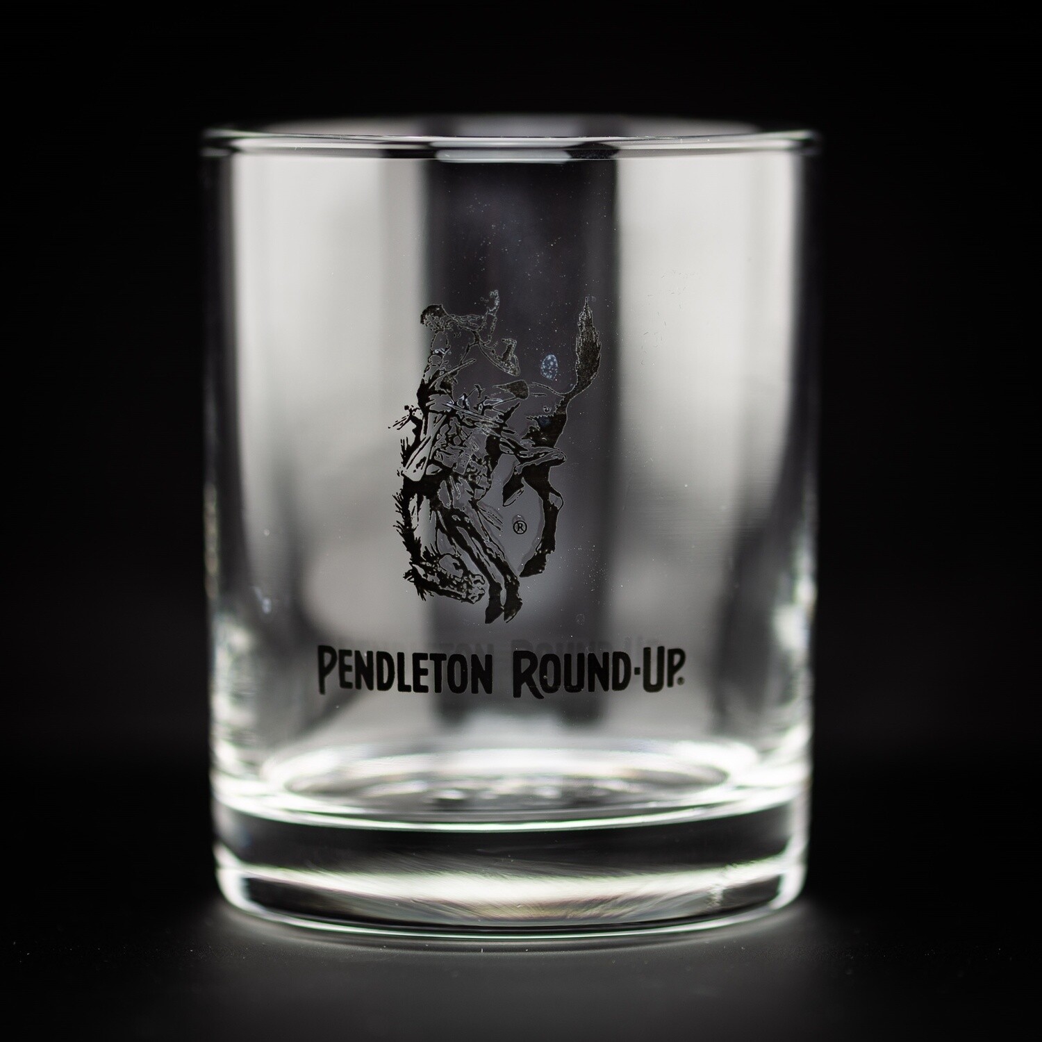 Small Pendleton Round-Up Aristocrat Glass