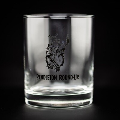 Small Pendleton Round-Up Aristocrat Glass