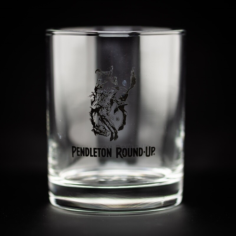 Small Pendleton Round-Up Aristocrat Glass