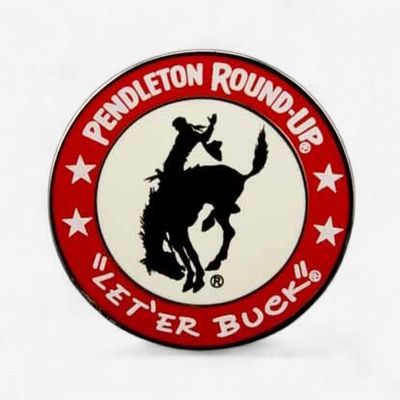 Non-Dated Pendleton Round-Up Lapel Pin