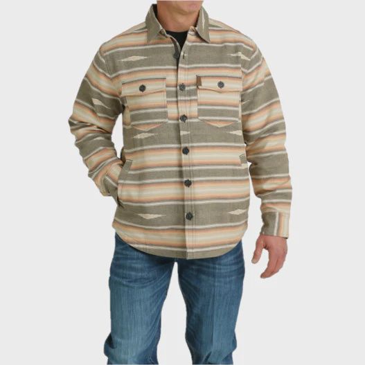 Men's Cinch Pendleton Round-Up Jacquard Shirt Jacket