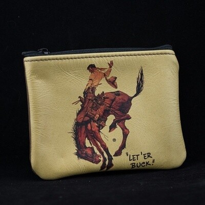 Tan Pendleton Round-Up Coin Purse