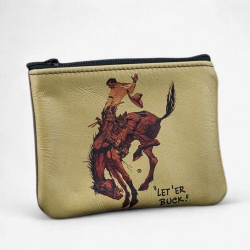 Tan Pendleton Round-Up Coin Purse
