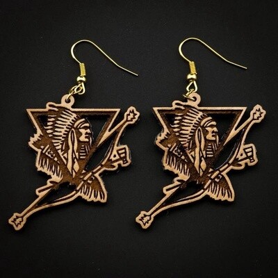 Happy Canyon Wooden Earrings