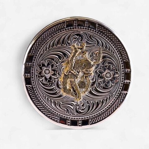 Pendleton Round-Up Montana Silversmiths Snuff Lid
