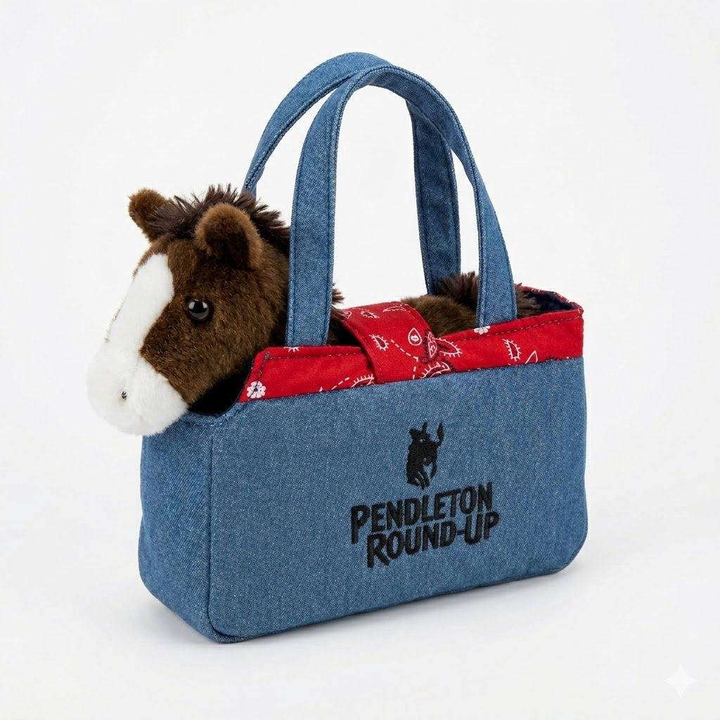 Pendleton Round-Up Toy Purse w/ Horse