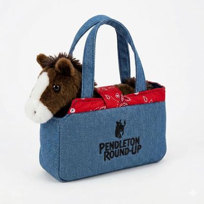 Pendleton Round-Up Toy Purse w/ Horse