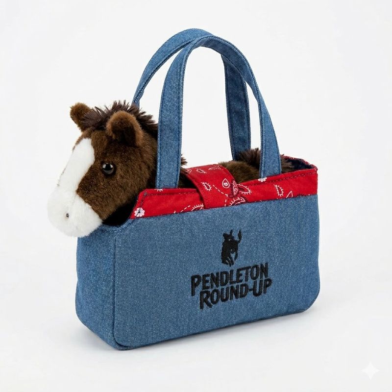 Pendleton Round-Up Toy Purse w/ Horse
