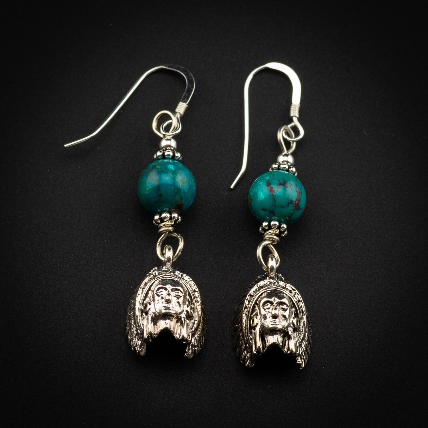 Happy Canyon Turquoise Stone Earrings