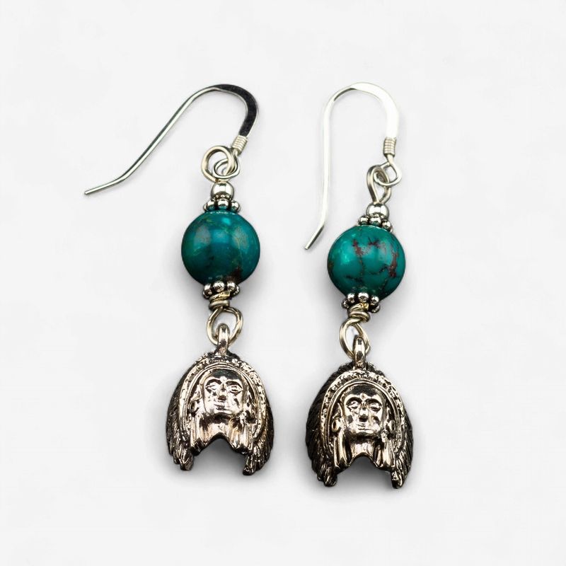 Happy Canyon Turquoise Stone Earrings