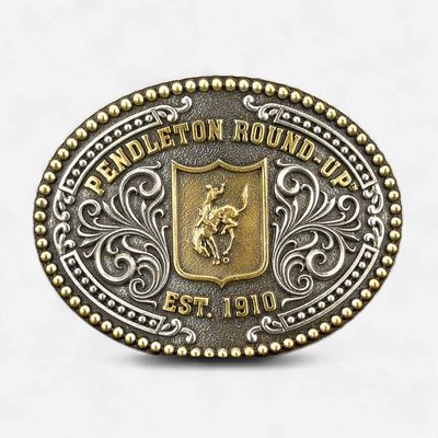 Pendleton Round-Up Undated Back Number Buckle