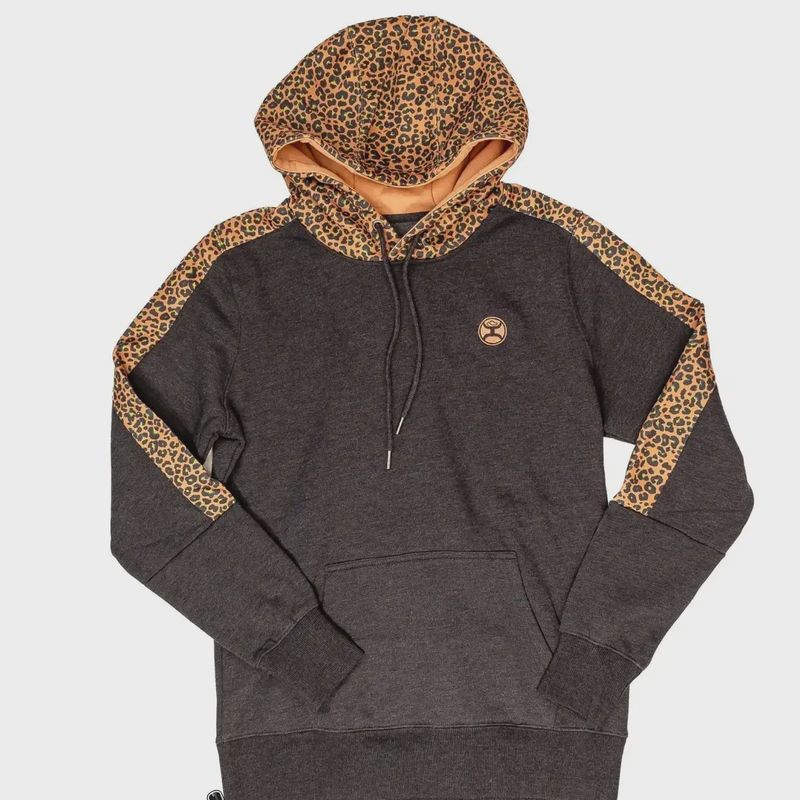 Ladies Hooey Pendleton Round-Up Cheetah Canyon Hoodie