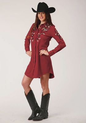 Ladies Roper Pendleton Round-Up Retro Dress/Duster