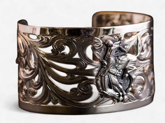 Pendleton Round-Up Vogt Filigree Cut Cuff