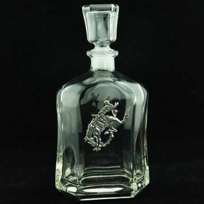 Pendleton Round-Up Pewter Decanter