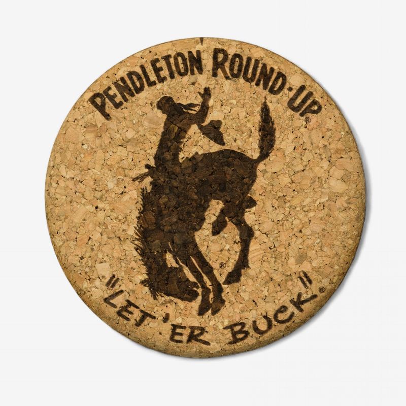 Pendleton Round-Up Cork Coaster